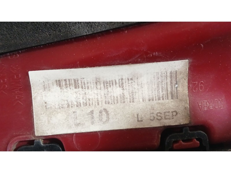 Recambio de piloto trasero derecho interior para kia sportage iv (ql, qle) 1.6 gdi referencia OEM IAM 92406D9110  