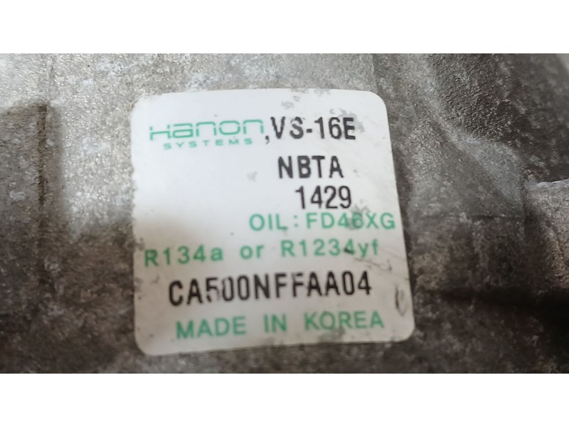 Recambio de compresor aire acondicionado para kia sportage iv (ql, qle) 1.6 gdi referencia OEM IAM 97701D7300  