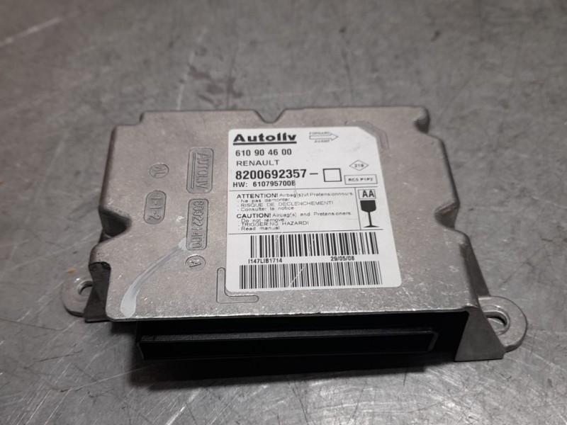 Recambio de kit airbag para renault scenic ii emotion referencia OEM IAM 8200310291B SIN SALPICADERO NI PRETENSORES 