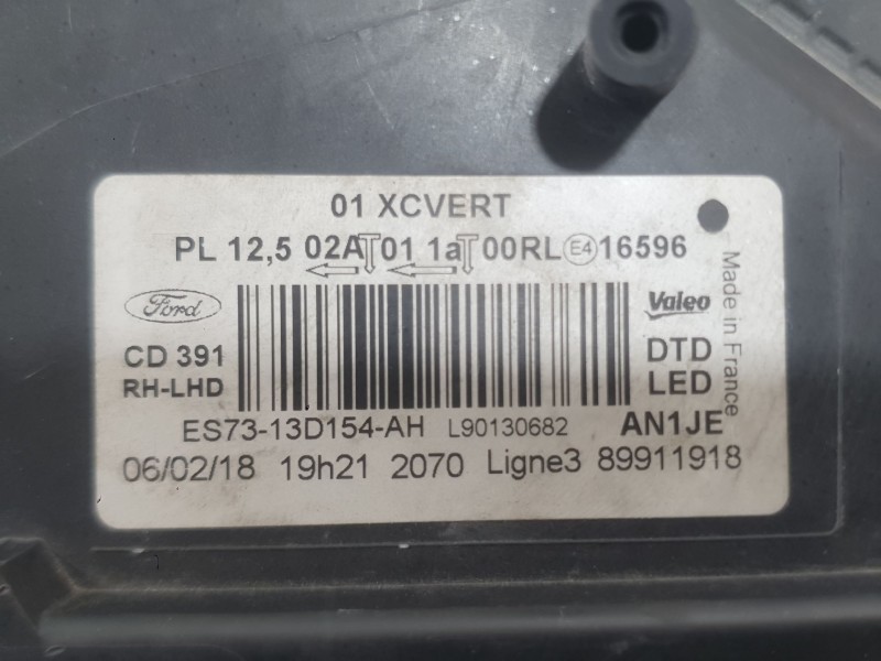 Recambio de faro derecho para ford mondeo v hatchback (ce) 2.0 tdci referencia OEM IAM 2519159  