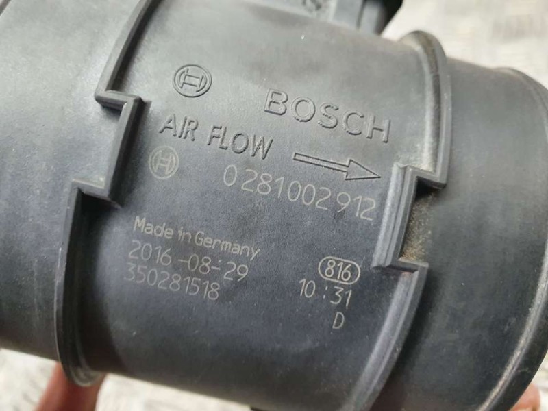 Recambio de caudalimetro para opel insignia sports tourer selective referencia OEM IAM 350281518 0281002912 BOSCH