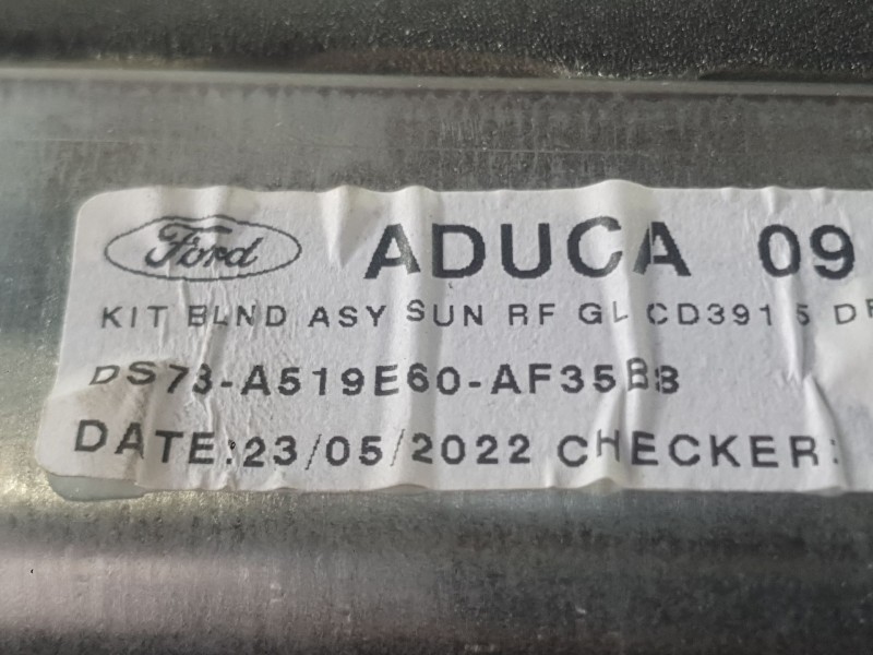 Recambio de techo solar para ford mondeo v hatchback (ce) 2.0 tdci referencia OEM IAM   