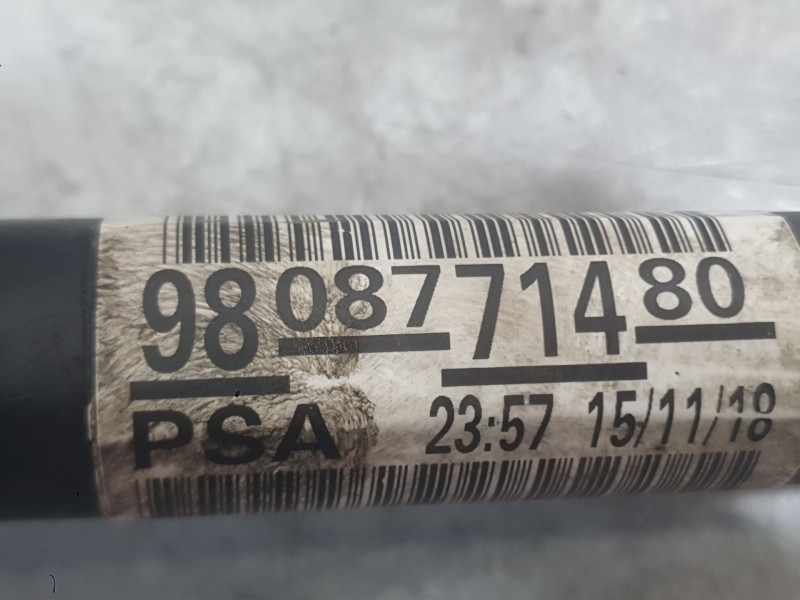 Recambio de transmision delantera izquierda para citroën c4 spacetourer (3d_) 1.5 bluehdi 130 referencia OEM IAM 9808771480 1613