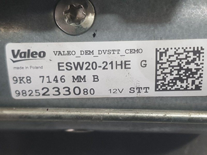 Recambio de motor arranque para citroën c4 spacetourer (3d_) 1.5 bluehdi 130 referencia OEM IAM 9832577880  