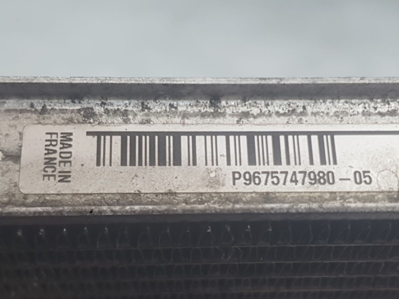 Recambio de radiador agua para citroën c4 spacetourer (3d_) 1.5 bluehdi 130 referencia OEM IAM 9675747980  