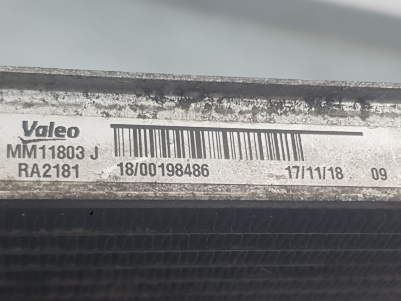 Recambio de radiador agua para citroën c4 spacetourer (3d_) 1.5 bluehdi 130 referencia OEM IAM 9675747980  