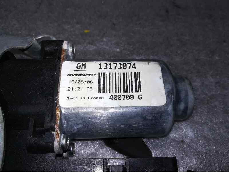 Recambio de elevalunas delantero derecho para opel corsa c cosmo referencia OEM IAM 400709G 6 PINS ELECTRICO GM 13173074