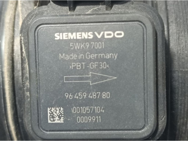 Recambio de caudalimetro para peugeot 307 berlina (s2) xsi referencia OEM IAM 9645948780 5WK97001 SIEMENS VDO