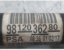 Recambio de transmision delantera izquierda para citroën c-elysee (dd_) 1.6 bluehdi 100 referencia OEM IAM 9812036280 1613396280