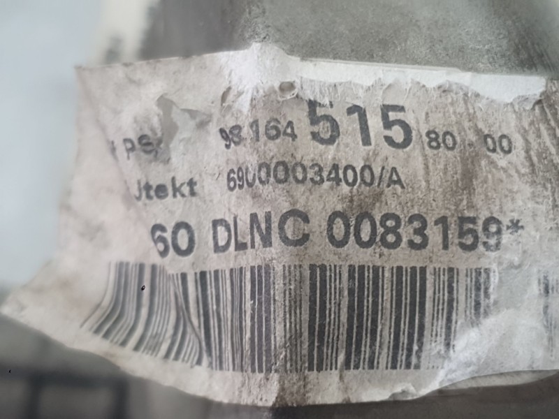 Recambio de cremallera direccion para citroën c-elysee (dd_) 1.6 bluehdi 100 referencia OEM IAM 1638029680  