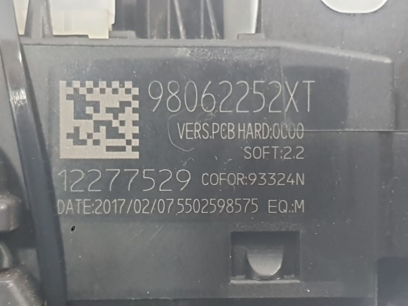 Recambio de mando luces y limpia para citroën c-elysee (dd_) 1.6 bluehdi 100 referencia OEM IAM 98042440XT  