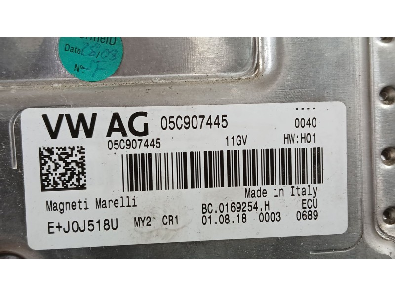 Recambio de centralita motor uce para volkswagen polo vi (aw1, bz1, ae1) 1.0 referencia OEM IAM 04C906057AP  