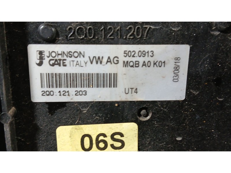 Recambio de electroventilador para volkswagen polo vi (aw1, bz1, ae1) 1.0 referencia OEM IAM 2Q0121203  