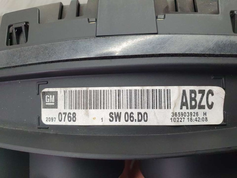 Recambio de cuadro instrumentos para opel insignia sports tourer selective referencia OEM IAM 20970768  