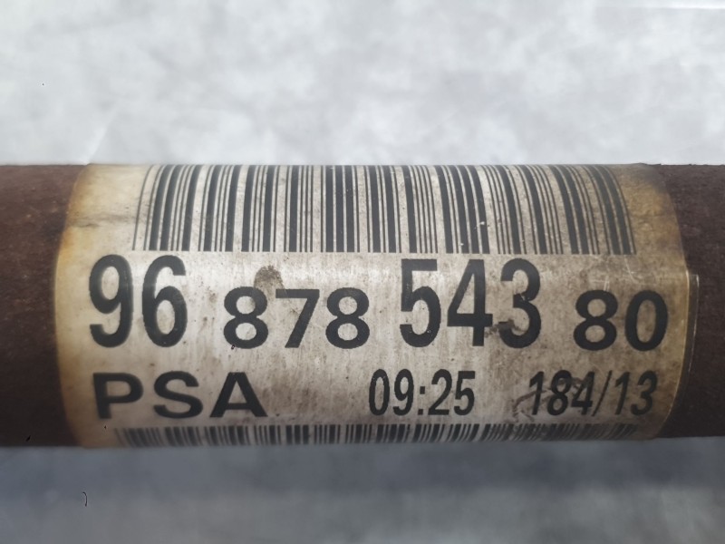 Recambio de transmision delantera izquierda para citroën ds5 2.0 hdi 165 referencia OEM IAM 9687854380  