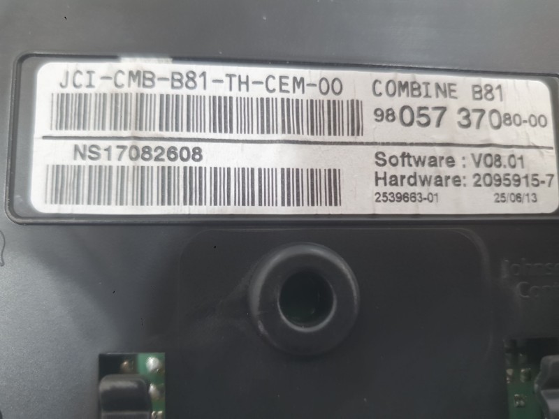 Recambio de cuadro instrumentos para citroën ds5 2.0 hdi 165 referencia OEM IAM 9674576880  