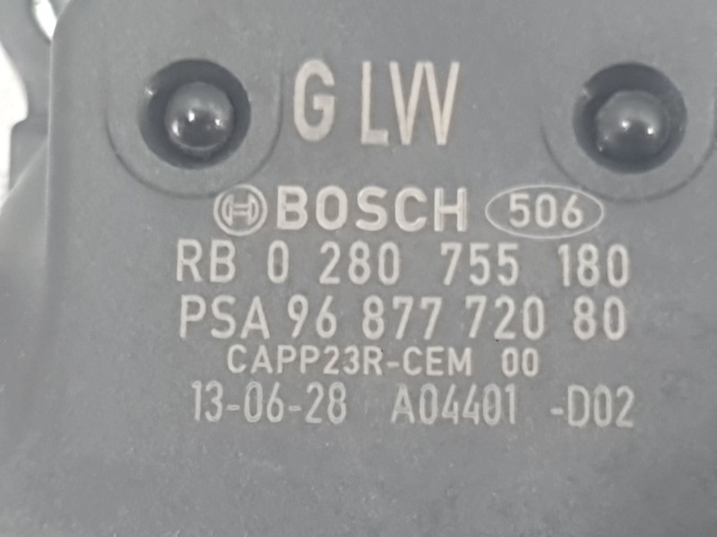 Recambio de potenciometro pedal para citroën ds5 2.0 hdi 165 referencia OEM IAM 1608510280  