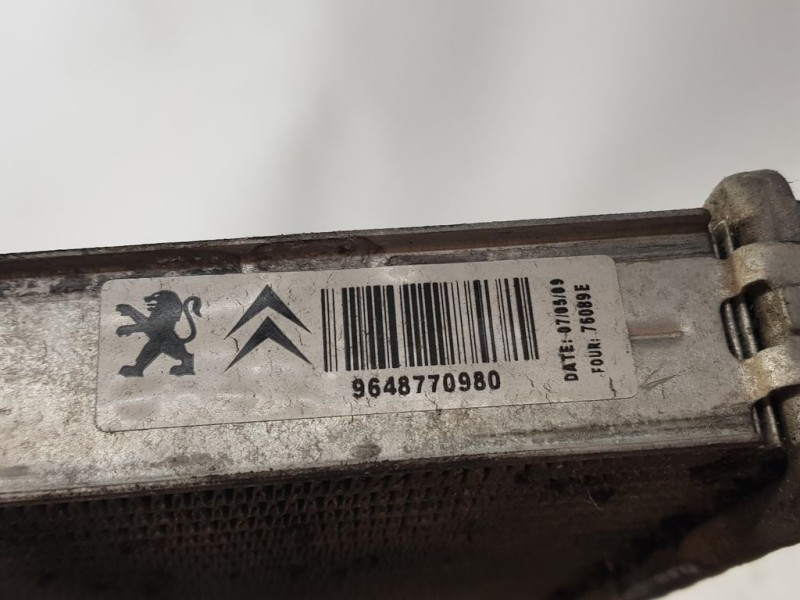 Recambio de radiador agua para peugeot 607 (s1) pack referencia OEM IAM 9648770980  