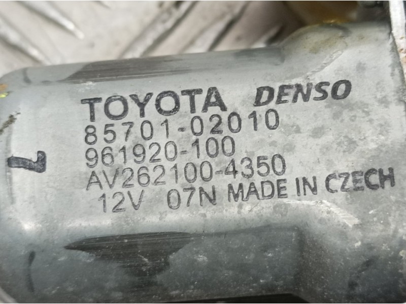 Recambio de elevalunas trasero izquierdo para toyota avensis (t27) active referencia OEM IAM 8570102010 961920100 ELECTRICO 10 P