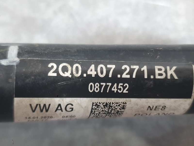 Recambio de transmision delantera izquierda para seat ibiza (kj1) style referencia OEM IAM 2Q0407271BK  