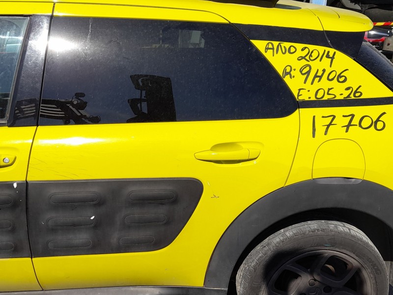 Recambio de puerta trasera izquierda para citroën c4 cactus 1.6 hdi 90 referencia OEM IAM 9801219180  