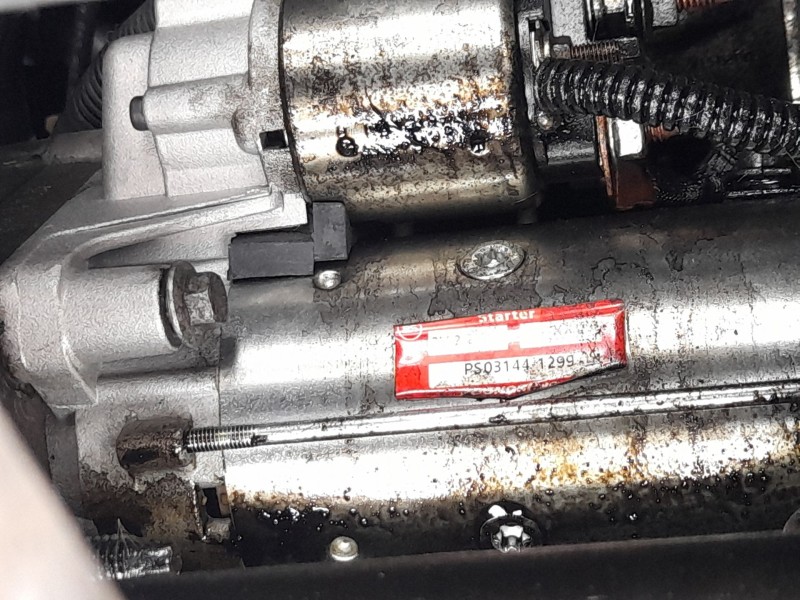 Recambio de motor arranque para citroën c4 cactus 1.6 hdi 90 referencia OEM IAM 5802AE 5802CE 