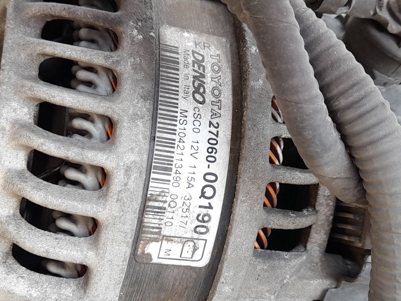 Recambio de alternador para toyota aygo (_b4_) 1.0 (kgb40) referencia OEM IAM 270600Q190 270600Q180 
