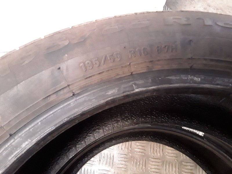 Recambio de neumatico pareja para neumaticos reutilizados - referencia OEM IAM 195551687H PIRELLI 195/55/16/87H