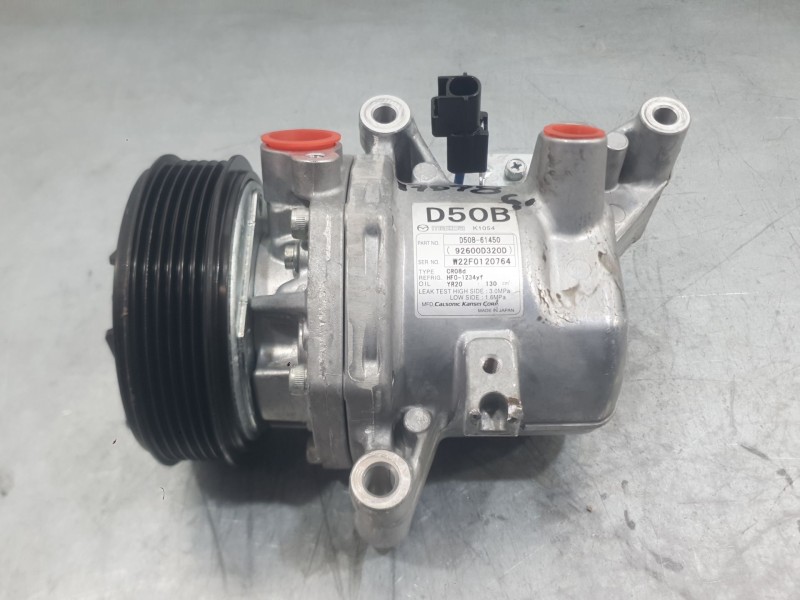 Recambio de compresor aire acondicionado para mazda 2 hatchback (dl, dj) 1.5 skyactiv-g referencia OEM IAM DEKV61450  