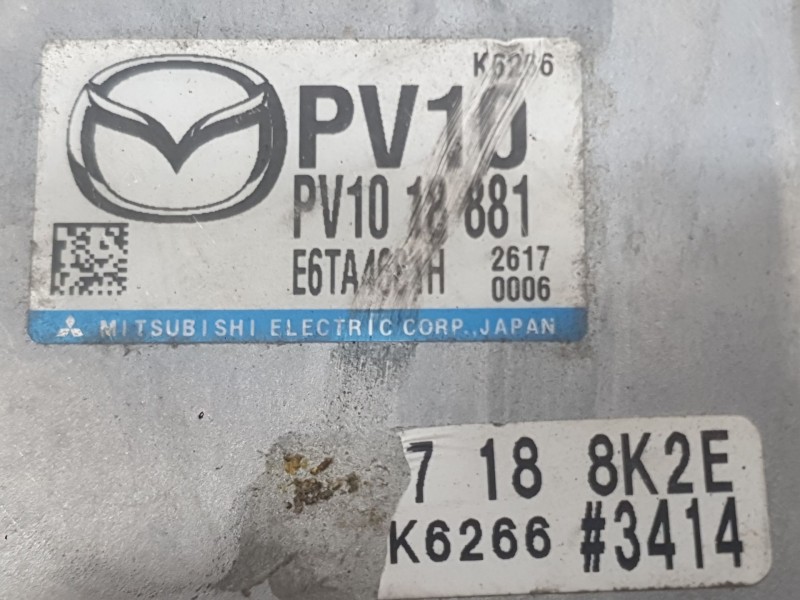 Recambio de centralita motor uce para mazda 2 hatchback (dl, dj) 1.5 skyactiv-g referencia OEM IAM P5RV18881  