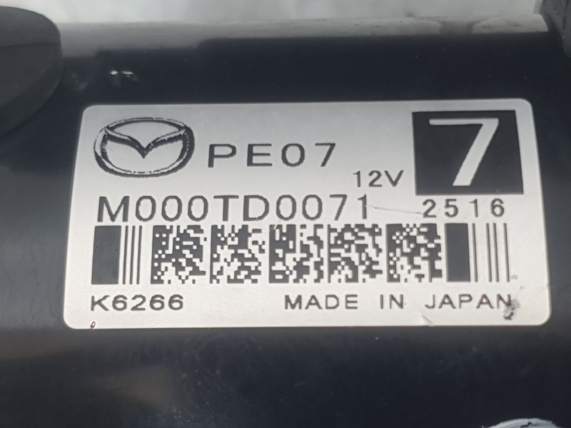 Recambio de motor arranque para mazda 2 hatchback (dl, dj) 1.5 skyactiv-g referencia OEM IAM PE0718400  