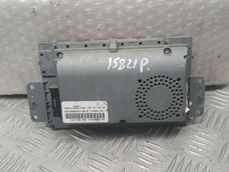 Recambio de sistema navegacion gps para citroën c4 berlina exclusive referencia OEM IAM 9663322180 503550080524 