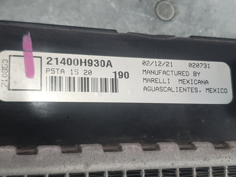 Recambio de radiador agua para mazda 2 hatchback (dl, dj) 1.5 skyactiv-g referencia OEM IAM P54G15200  