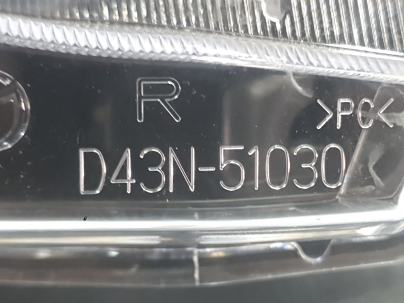 Recambio de faro derecho para mazda 2 hatchback (dl, dj) 1.5 skyactiv-g referencia OEM IAM DB5J510K0A  