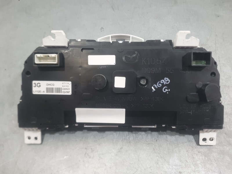 Recambio de cuadro instrumentos para mazda 2 hatchback (dl, dj) 1.5 skyactiv-g referencia OEM IAM DH8E55430E  