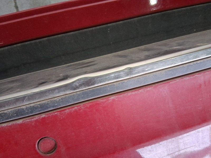 Recambio de paragolpes trasero para fiat 500l (351_, 352_) 1.4 (199lyb1b) referencia OEM IAM 71777657 ROZADO 