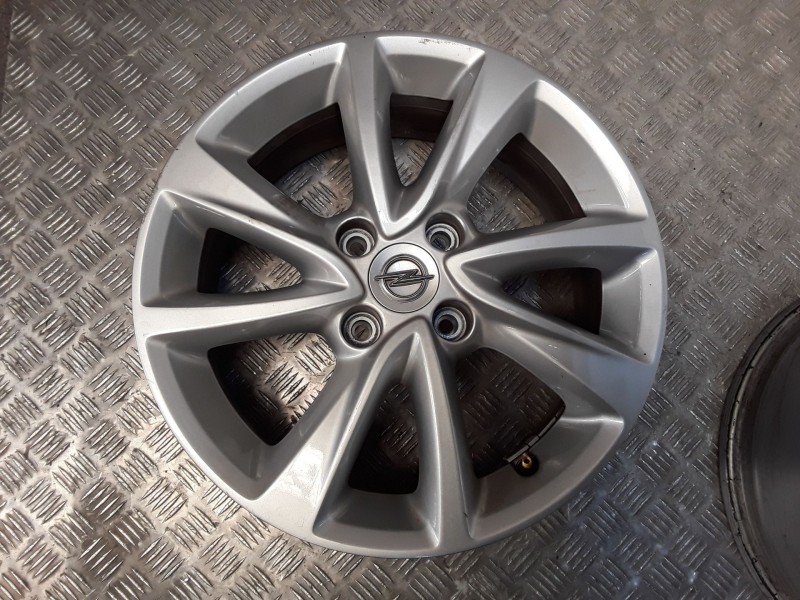 Recambio de juego llantas aluminio para opel corsa f (p2jo) 1.5 (68) referencia OEM IAM 6.5X16 4 TORN ET38 ROZADAS ALUMINIO