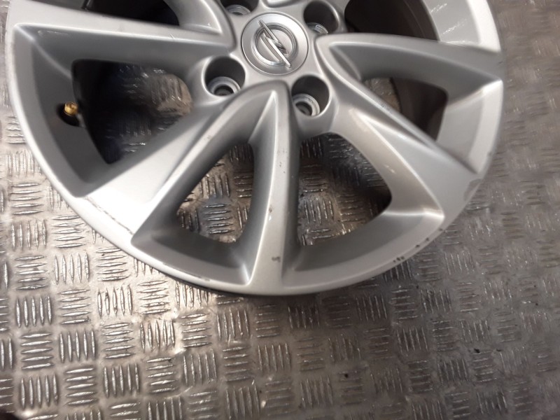 Recambio de juego llantas aluminio para opel corsa f (p2jo) 1.5 (68) referencia OEM IAM 6.5X16 4 TORN ET38 ROZADAS ALUMINIO