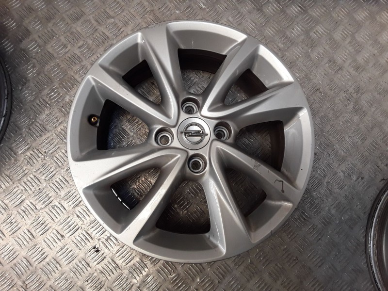 Recambio de juego llantas aluminio para opel corsa f (p2jo) 1.5 (68) referencia OEM IAM 6.5X16 4 TORN ET38 ROZADAS ALUMINIO