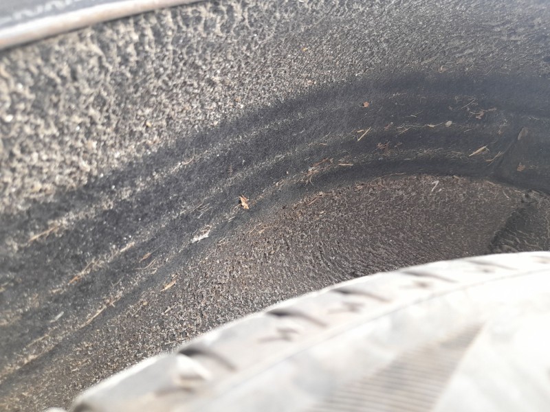 Recambio de plastico pase rueda tras. izq. para volkswagen golf vi (5k1) 1.6 tdi referencia OEM IAM 5K0810971C  