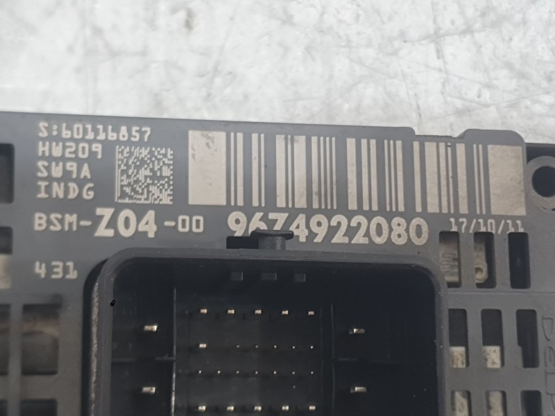 Recambio de caja reles / fusibles para peugeot 508 i (8d_) 1.6 hdi referencia OEM IAM 9665878080  