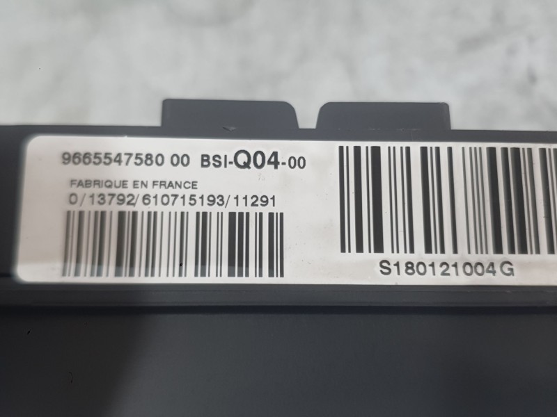 Recambio de caja reles / fusibles para peugeot 508 i (8d_) 1.6 hdi referencia OEM IAM  BSI 