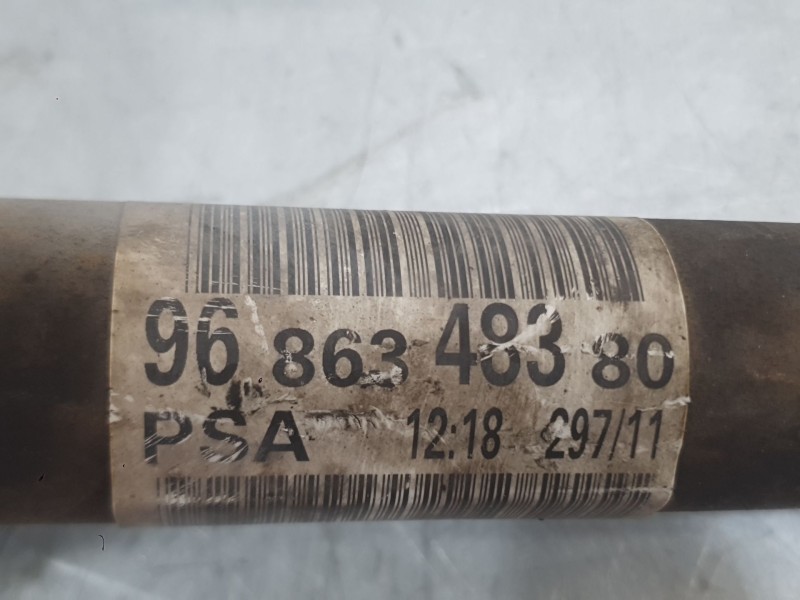 Recambio de transmision delantera izquierda para peugeot 508 i (8d_) 1.6 hdi referencia OEM IAM 3272YH 3273ZC 3272YJ
