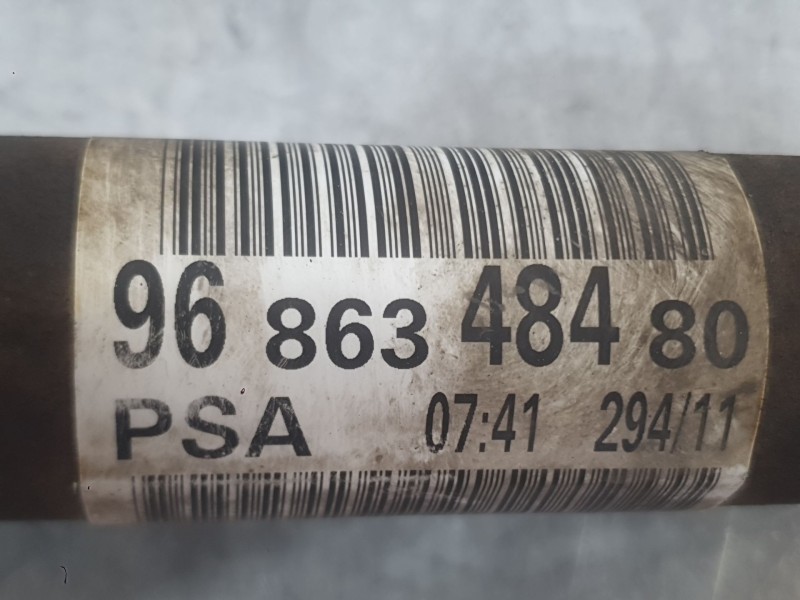 Recambio de transmision delantera derecha para peugeot 508 i (8d_) 1.6 hdi referencia OEM IAM 3273ZA  