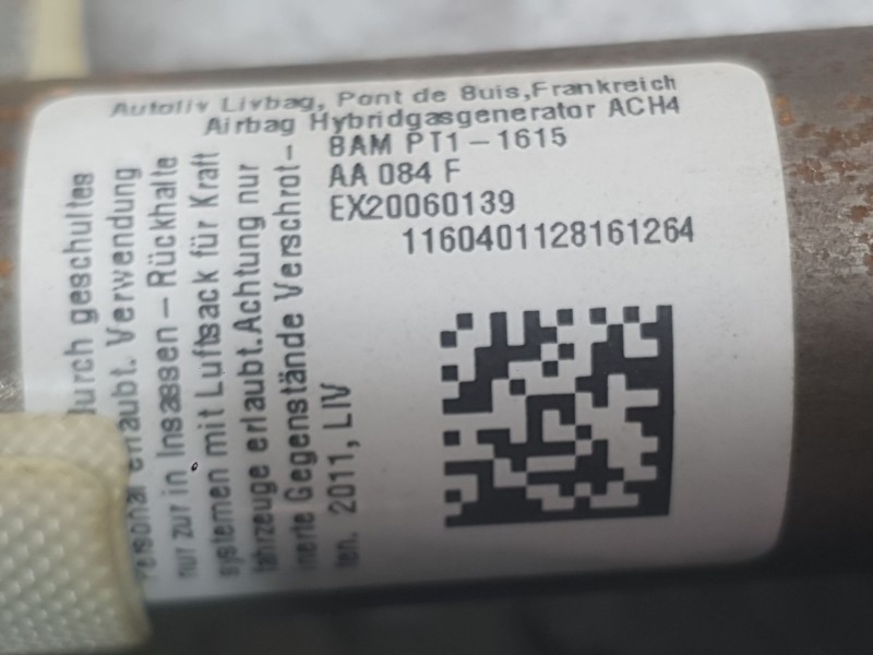 Recambio de airbag cortina delantero derecho para peugeot 508 i (8d_) 1.6 hdi referencia OEM IAM 8338GR  