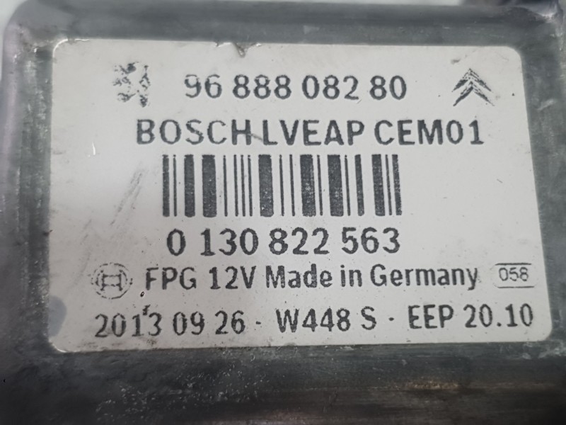 Recambio de elevalunas delantero izquierdo para peugeot 508 i (8d_) 1.6 hdi referencia OEM IAM 9806086980  