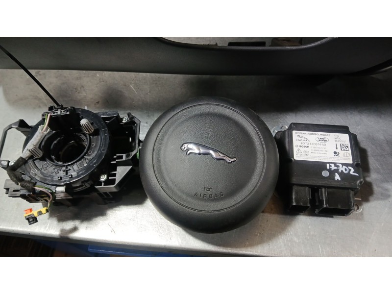 Recambio de kit airbag para jaguar f-pace (x761) 2.0 td4 awd referencia OEM IAM T2H29924PVJ  T2H29924PVJ CONDUCTOR T2H48833 ACOM