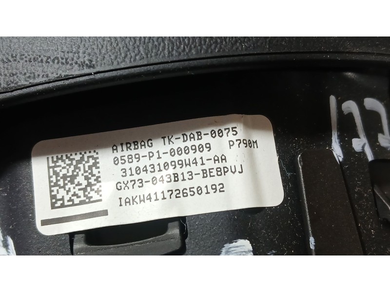 Recambio de kit airbag para jaguar f-pace (x761) 2.0 td4 awd referencia OEM IAM T2H29924PVJ  T2H29924PVJ CONDUCTOR T2H48833 ACOM