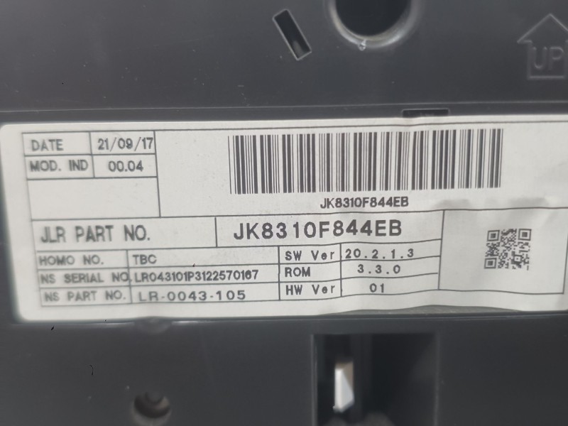 Recambio de cuadro instrumentos para jaguar f-pace (x761) 2.0 td4 awd referencia OEM IAM T4A3717PVJ  