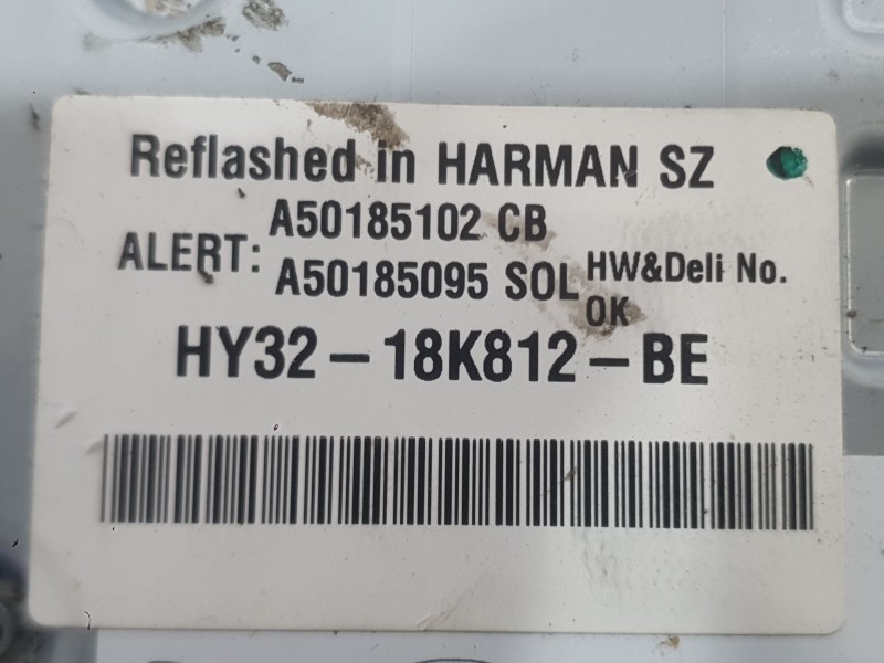 Recambio de sistema audio / radio para jaguar f-pace (x761) 2.0 td4 awd referencia OEM IAM T2H23535FKZ  